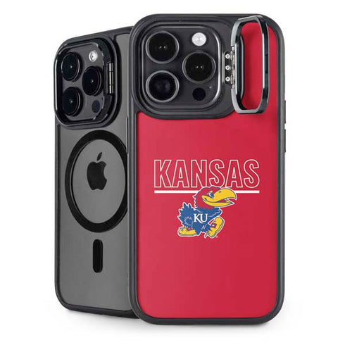 University of Kansas Jayhawks Established 1865 iPhone 16 Pro Kickstand Case